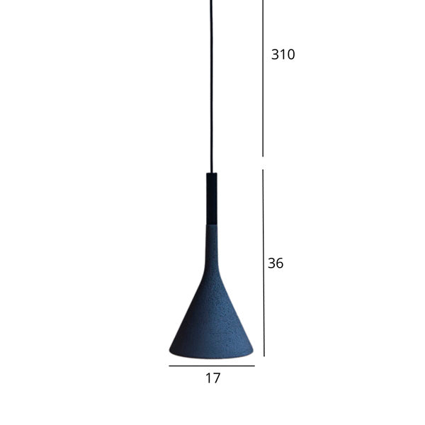 Lampada a Sospensione Aplomb Foscarini – Design Italiano in Cemento, 7 Colori Unici | Luca Nichetto