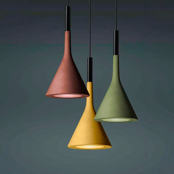 Lampada a Sospensione Aplomb Foscarini – Design Italiano in Cemento, 7 Colori Unici | Luca Nichetto