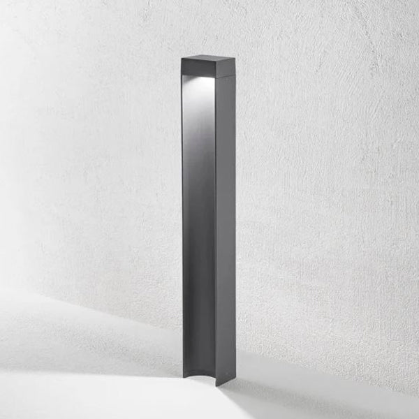Aspen quadra Grande di ISYLUCE – Palina da Giardino LED 15W, H 800 mm, Luce Morbida 3000K, IP54