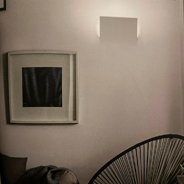 Applique da Incasso Totale in Gesso Verniciabile 845 – ISYLUCE  | Luce Indiretta e Design Architettonico