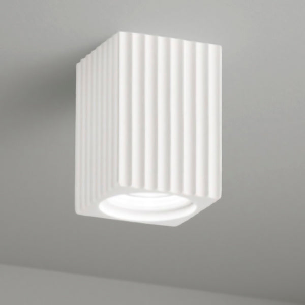 Faretto Spot da Soffitto in Gesso Verniciabile 853 – ISYLUCE | Design Pulito e Contemporaneo
