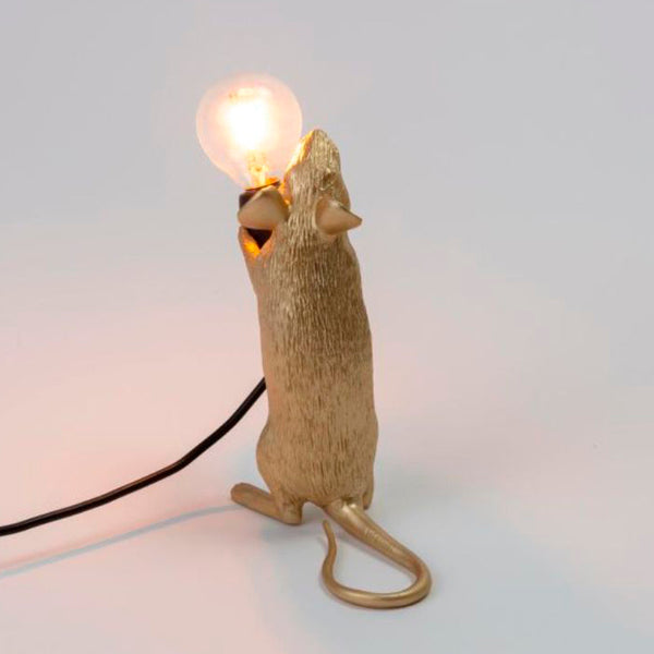 Seletti - GOLD MOUS LAMP