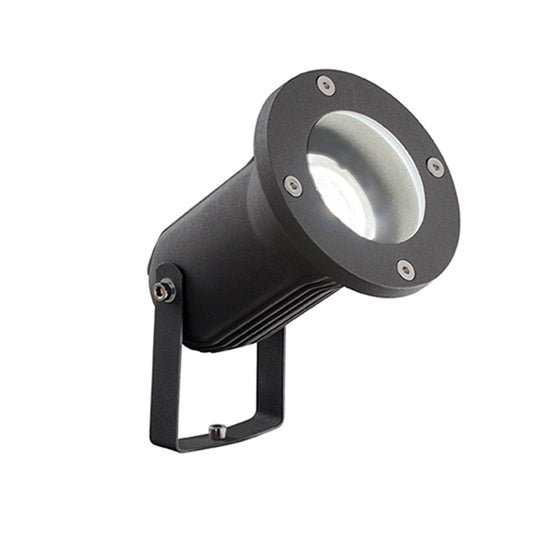 Faretto Benaco da Esterno GU10 in Alluminio – Design Industriale, IP65, Resistente, 3 Colori