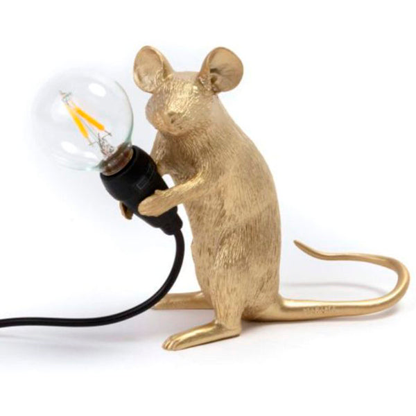 Seletti - GOLD MOUS LAMP